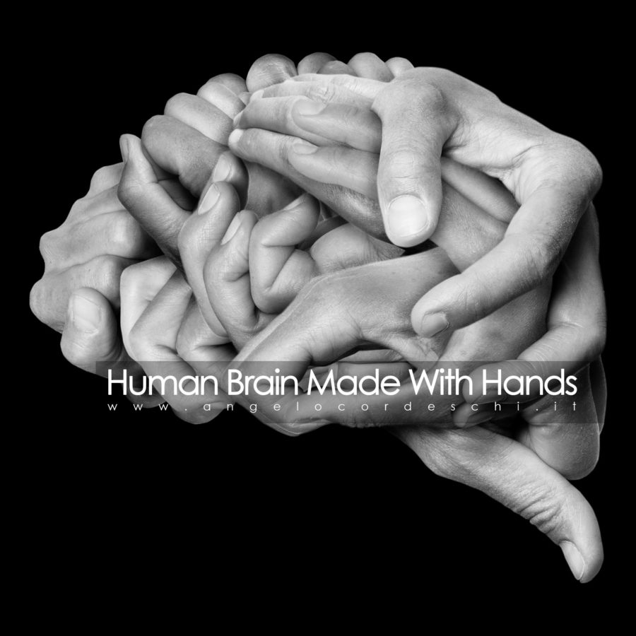 Human Brain Made With Hands Angelo Cordeschi
