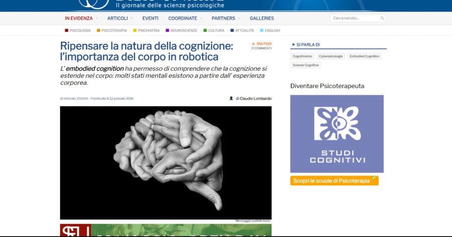 Human Brain Made With Hands Angelo Cordeschi Www.stateofmind.it