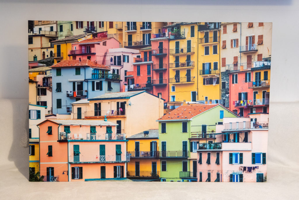 Stampa su tela 120 x 80 cm. Manarola Cinque Terre, Liguria. Italia