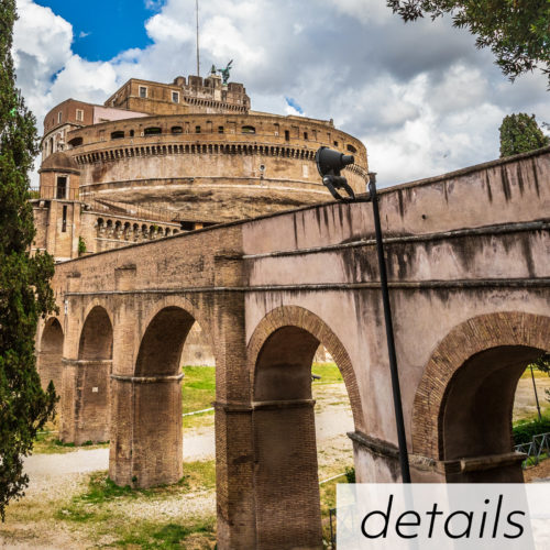The Mausoleum Of Hadrian, Usually Known As Castel Sant Angelo (E