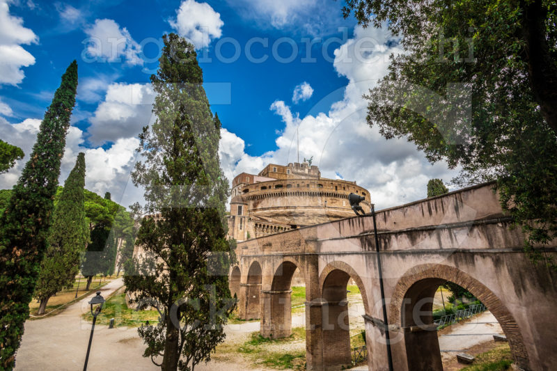 The Mausoleum Of Hadrian, Usually Known As Castel Sant Angelo (E