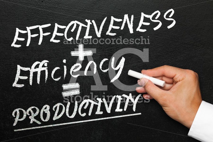 Blackboard with text effectiveness, efficiency and productivity. - Angelo Cordeschi