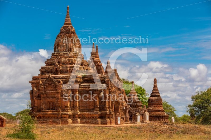 Buddhist pagoda temple. Bagan, Myanmar. Home of the largest and - Angelo Cordeschi