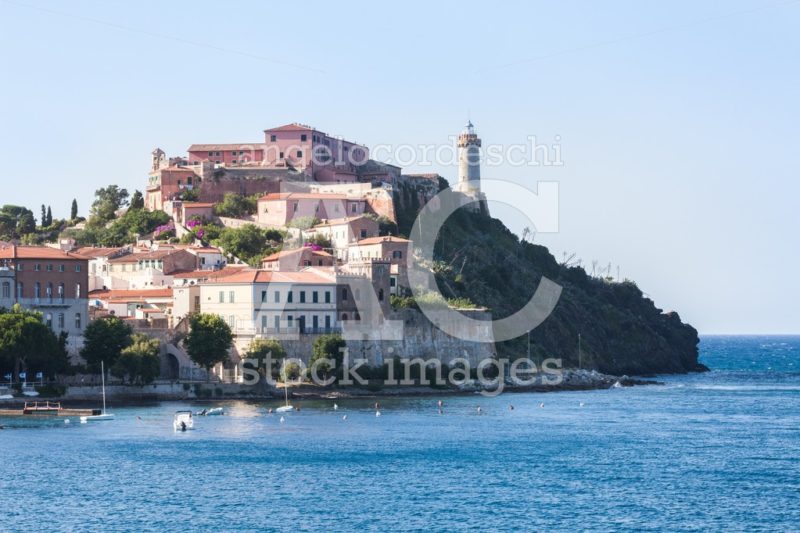City Of Portoferraio, Elba Island. Italy. Maritime View Of The C Angelo Cordeschi