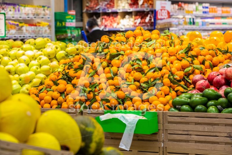 Fruit and vegetable department. Supermarket mall. - Angelo Cordeschi