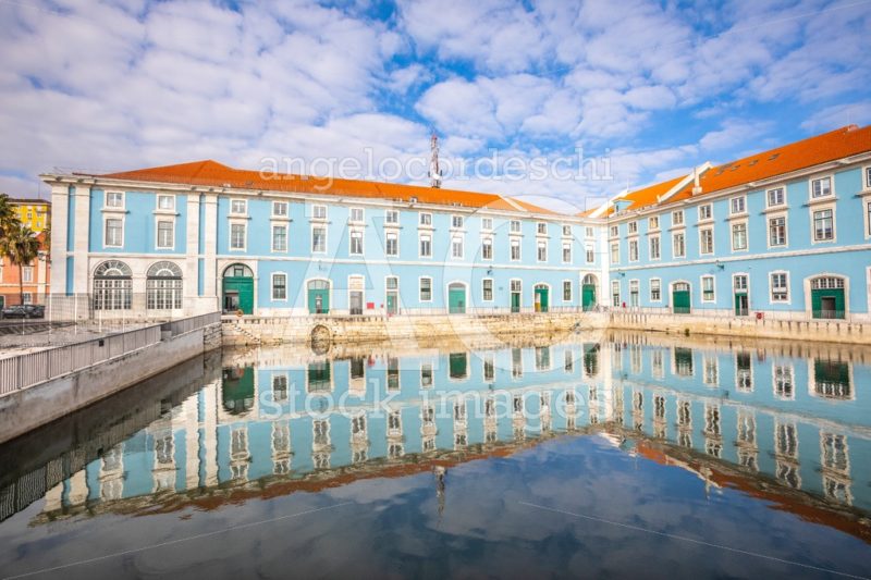Historic Palace With Reflection In Water In The Historic Center Angelo Cordeschi