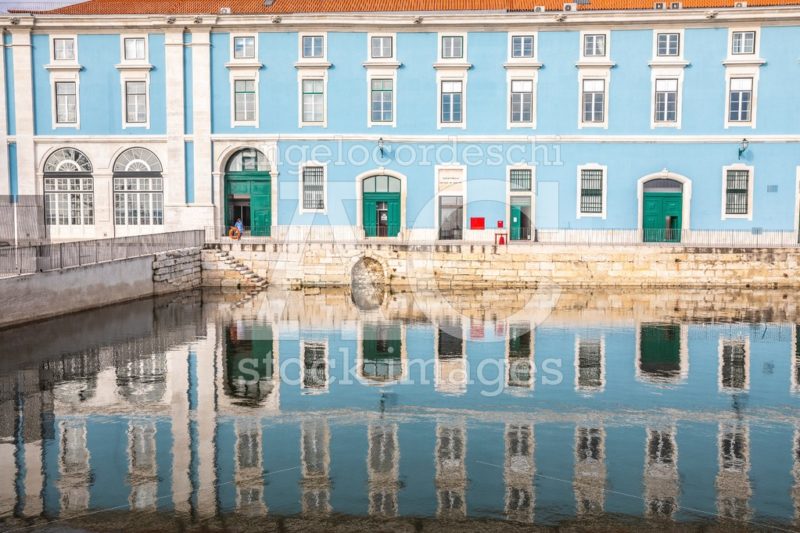 Historic Palace With Reflection In Water In The Historic Center Angelo Cordeschi