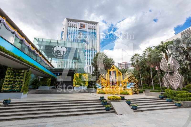 Modern Buildings In Central Bangkok. In The Photo The Structure Angelo Cordeschi