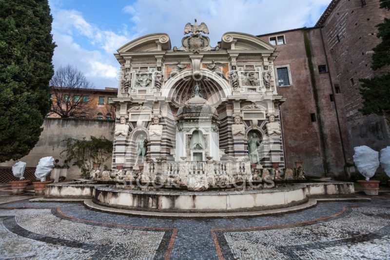 Organ Fountain, Fontana Dell Organo, Villa D Este, Tivoli. Italy Angelo Cordeschi