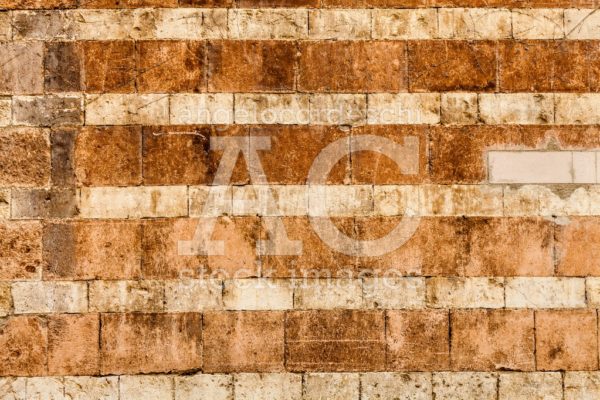 Wall Made Of Orange Bricks. Angelo Cordeschi